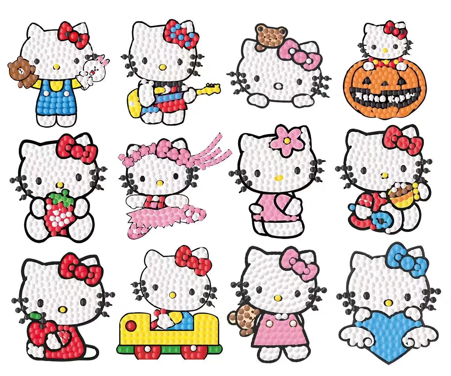 Viete o nálepkách DIY Diamond Stickers?