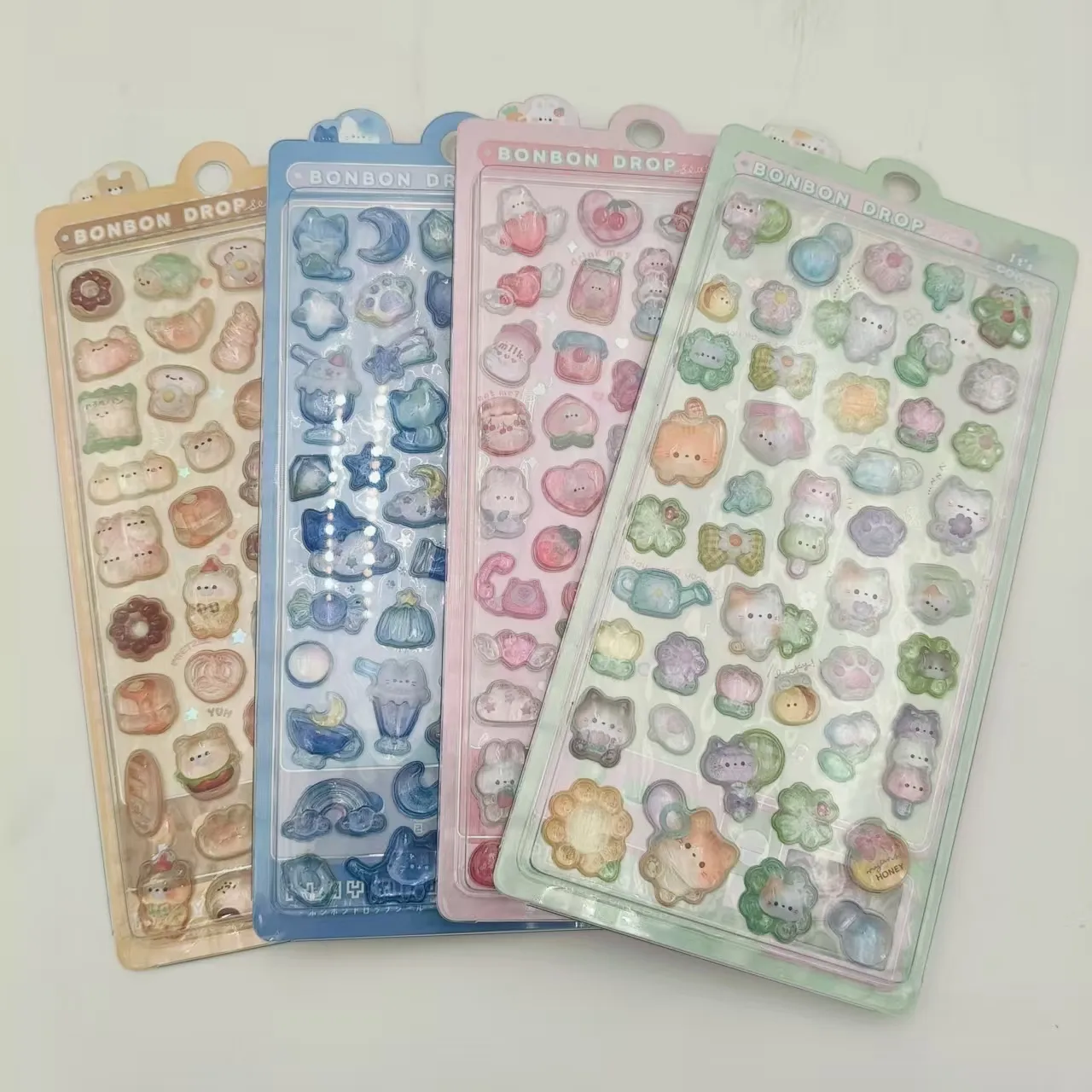 3D reliéfne detské nálepky sú pripravené na odoslanie