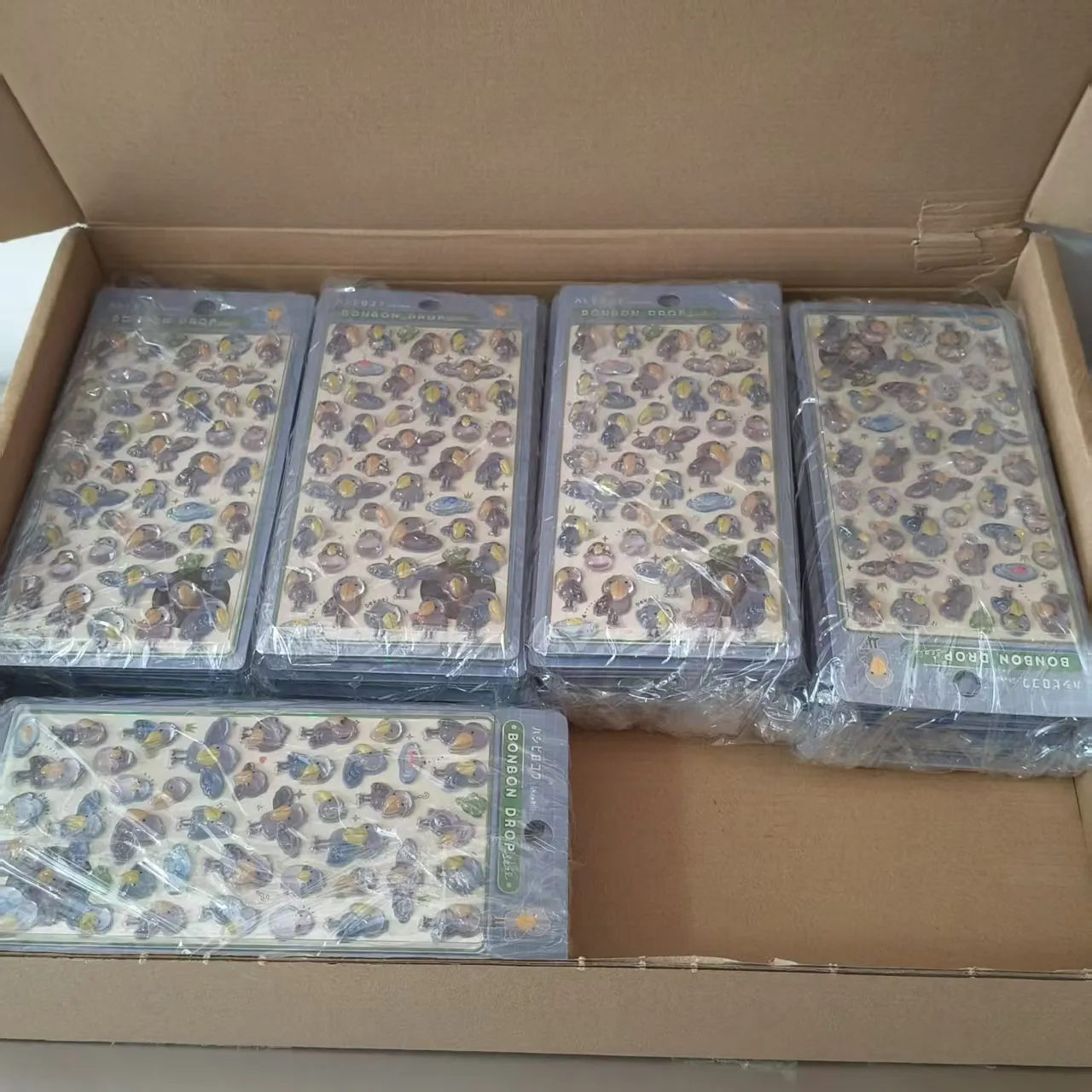 Reliéfne nálepky vášho dieťaťa budú odoslané!