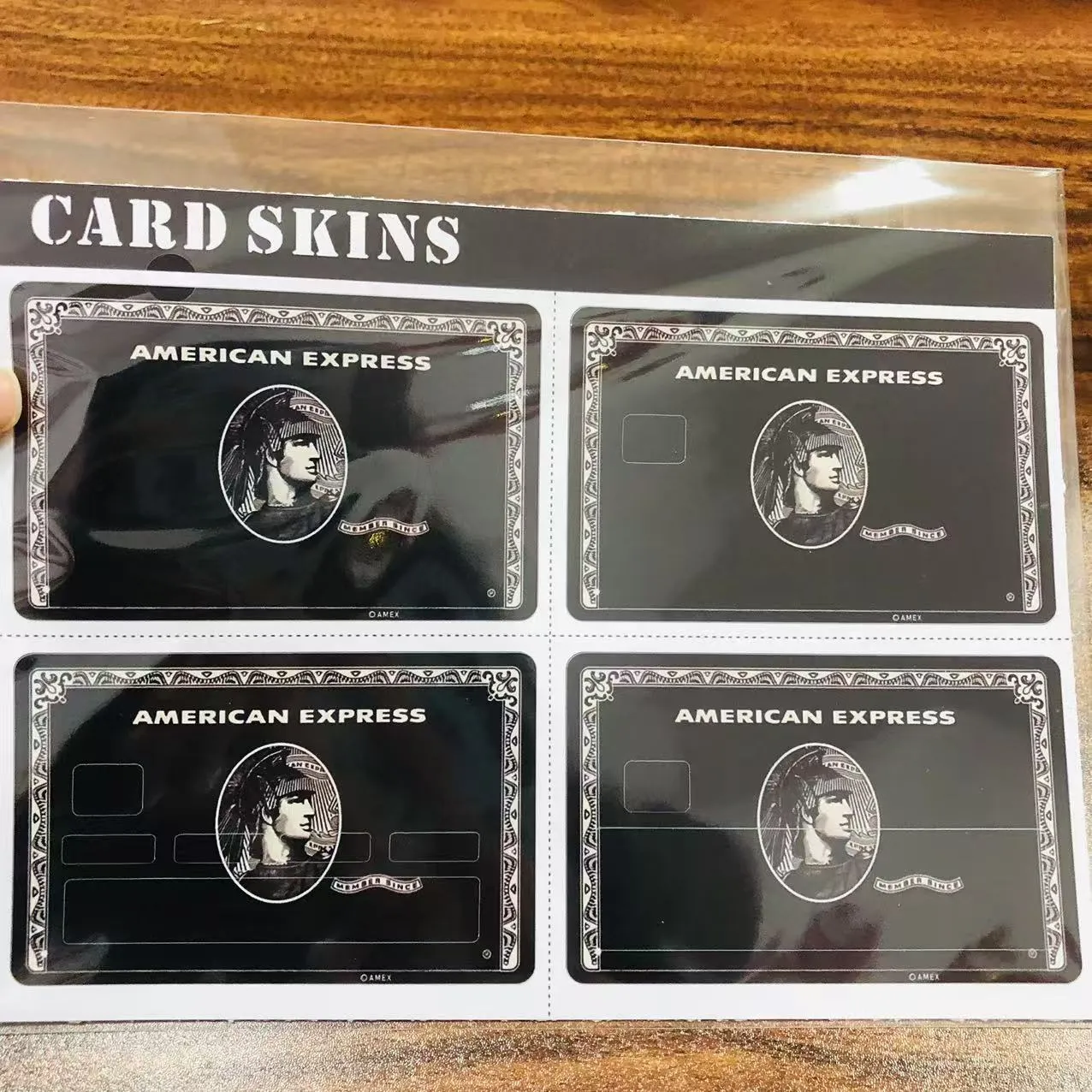 Tu nájdete požadované nálepky na kreditné karty