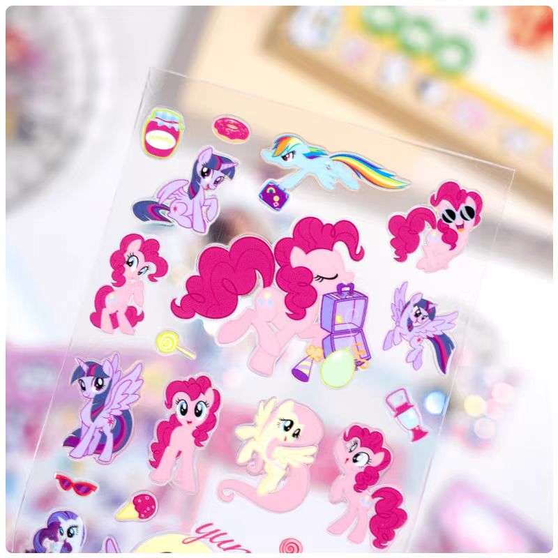 Kreslená prenosná nálepka